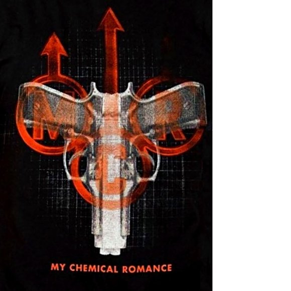 My Chemical Romance Conventional Weapons emo rock Official T-Shirt L NWT - Picture 2 of 2